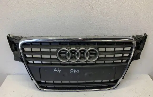 Audi A4 S4 B8 8K Front bumper upper radiator grill