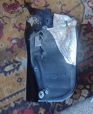 Porsche Cayenne (92A) Heat shield in engine bay 7P5819512L 7P5819512B LA06GF30
