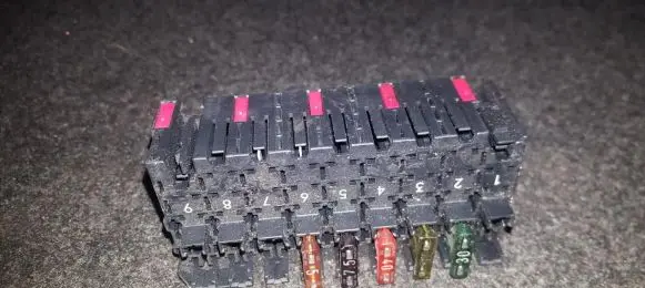 Mercedes-Benz C W202 Fuse box set 0015457901 17849