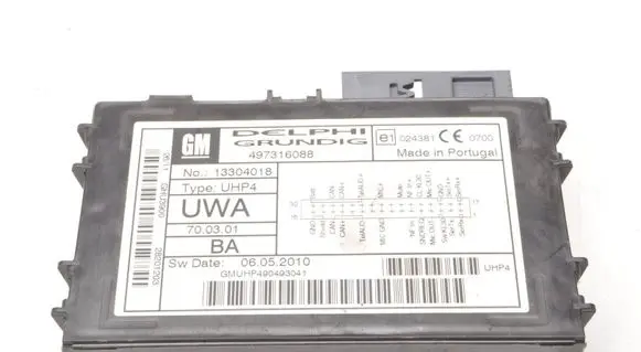 Opel Corsa D Bluetooth control unit module 13304018