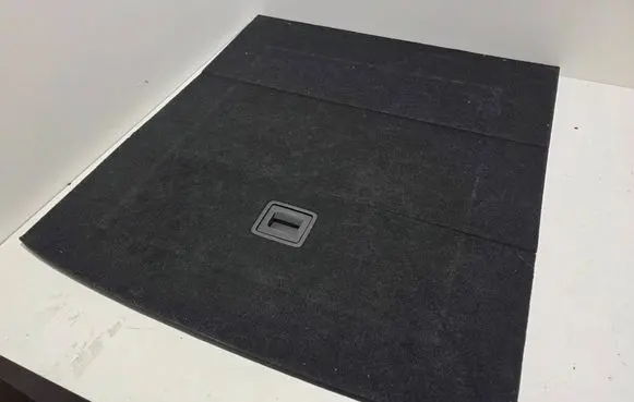Volkswagen PASSAT B7 Trunk/boot floor carpet liner 3C9863463M