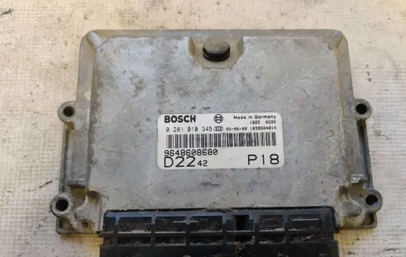 Citroen Jumper Engine control unit/module 0281010345 9648608680