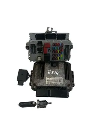 Fiat Ducato Engine ECU kit and lock set 0281016050 43D79F04