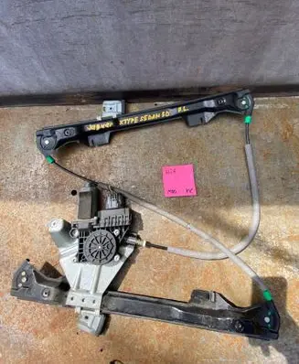 Jaguar X-Type Front door window regulator with motor 0130821946