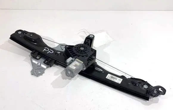 Nissan Pulsar Front door window regulator with motor 807003ZL0B