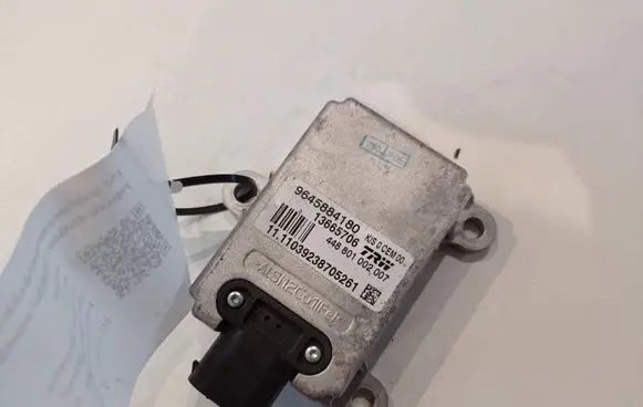 Peugeot 407 ESP acceleration yaw rate sensor 9645884180 13665706 448801002007