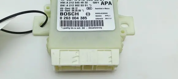 Mercedes-Benz E W212 Parking PDC control unit/module A2129006501 A2125454832 A2129025301