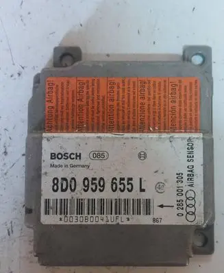 Audi A4 S4 B5 8D Airbag control unit/module 8D0959655L 0030800410