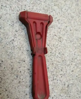 Ford Transit Emergency warning sign 