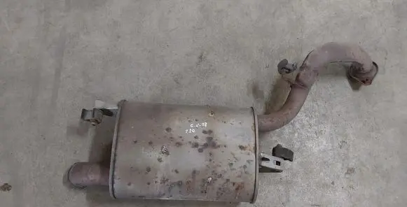 Toyota Corolla Verso AR10 Rear muffler/silencer tail pipe 