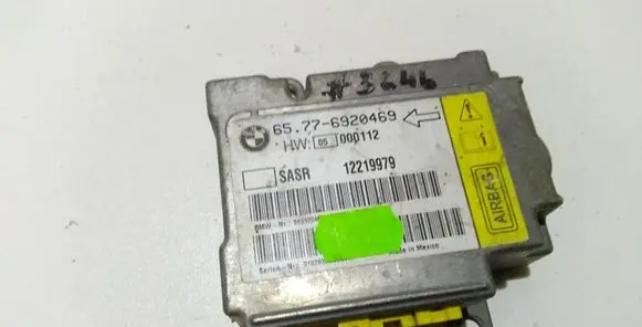 BMW 7 E65 E66 Airbag control unit/module 65776920469 6920469
