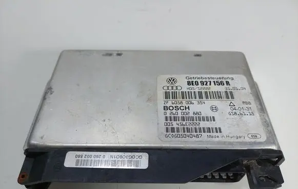 Audi A4 S4 B6 8E 8H Gearbox control unit/module 8E0927156R