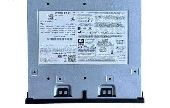 Volkswagen Golf VIII Navigation unit CD/DVD player 5H0035816P