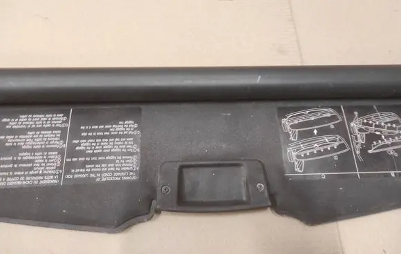 Toyota Corolla Verso AR10 Parcel shelf load cover