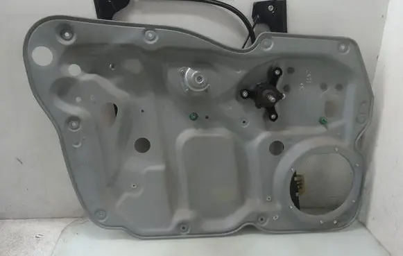 Front door window regulator with motor