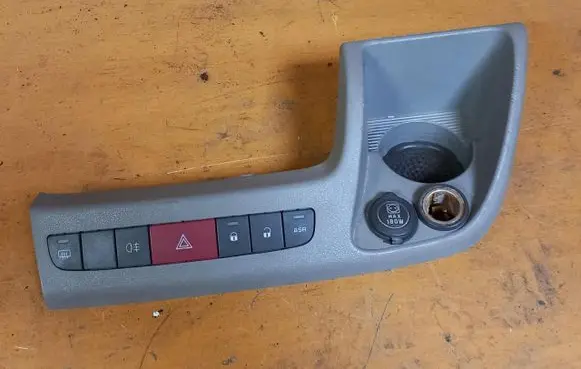 Fiat Ducato Hazard light switch 7354213630