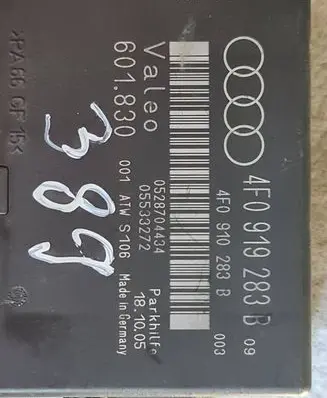 Audi A6 S6 C6 4F Parking PDC control unit/module 4F0919283B 4F0910283B 05533272
