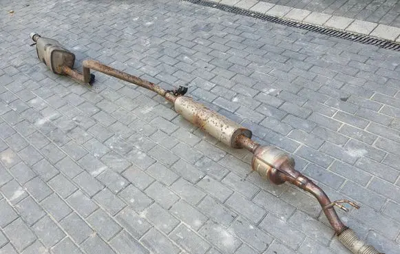 Renault Captur Muffler/silencer 208021717R