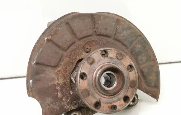 Volkswagen PASSAT B6 Front wheel hub spindle knuckle 7H927804