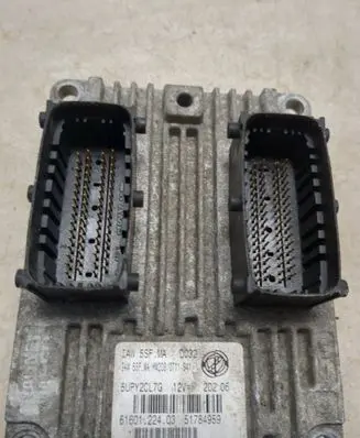Fiat Doblo Engine control unit/module 51784959 6160122403 5UPY2CL7G