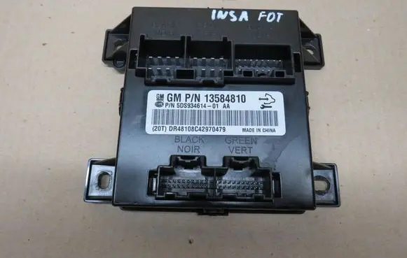 Opel Insignia A Seat heating relay 13584810 5DS9346140A DR48108C42970479