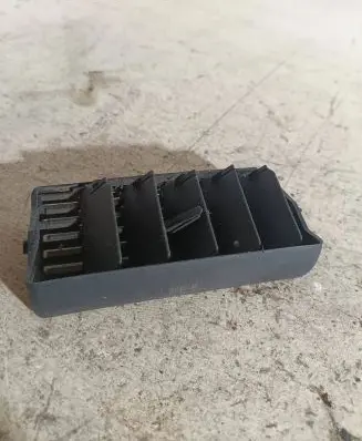 Dashboard side air vent grill/cover trim