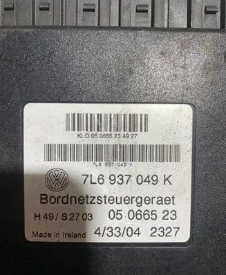 Volkswagen Touareg I Comfort/convenience module 7L6937049K H49S2703 05066523