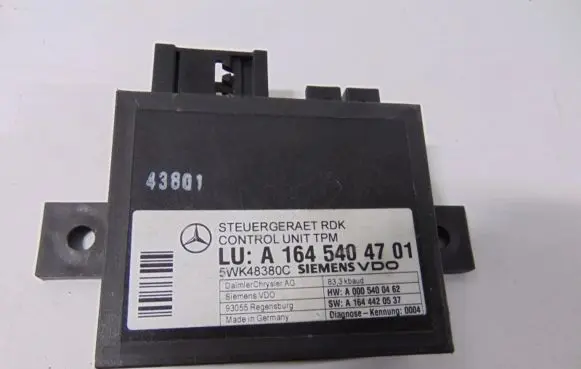 Mercedes-Benz R W251 Tire pressure control unit A1645404701 A1645403762