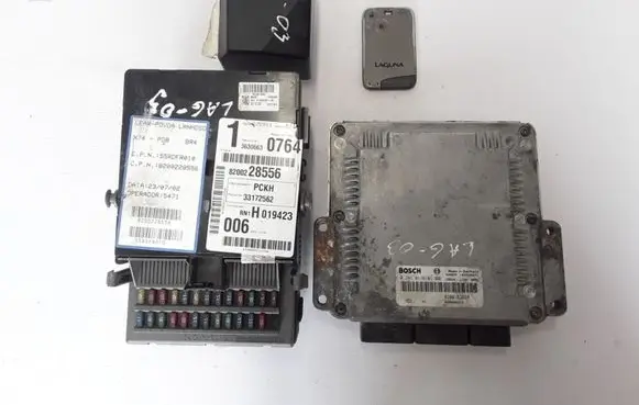 Engine ECU kit and lock set