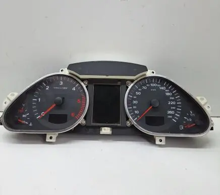 Audi A6 S6 C6 4F Speedometer (instrument cluster) 4F0920932 503000734201 4F0910930C