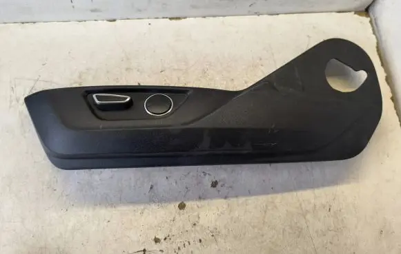 Ford Mustang VI Front driver seat rail trim FR3T14B709BB3ZHE