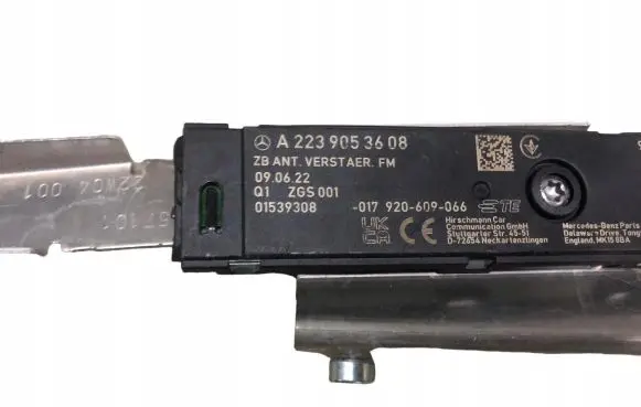 Mercedes-Benz S W223 Aerial antenna amplifier A2239053608