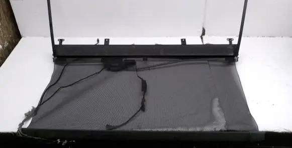 Audi A8 S8 D3 4E Electric rear window sunshade cover 4E0861325QBC 002000011400