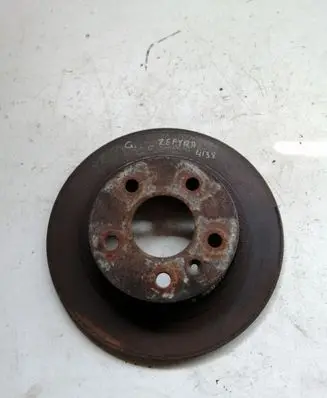 Opel Zafira B Rear brake disc