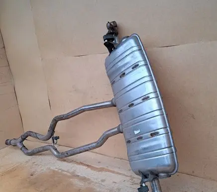 Volkswagen Touareg II Muffler/silencer 