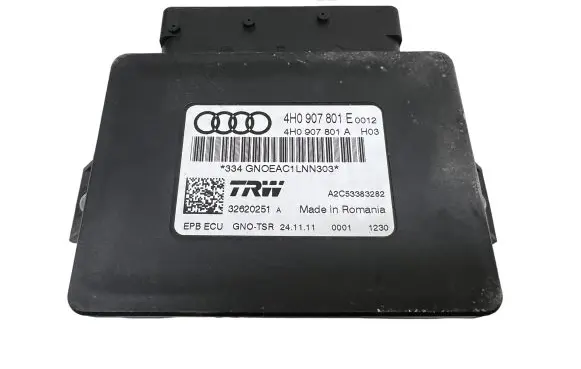 Audi A7 S7 4G Hand brake control module 4H0907801E 4H0907801A A2C53383282