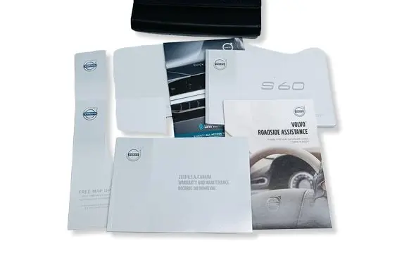 Volvo S60 Owners service history hand book 