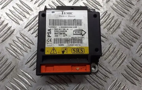 Citroen C3 Airbag control unit/module 9647794180