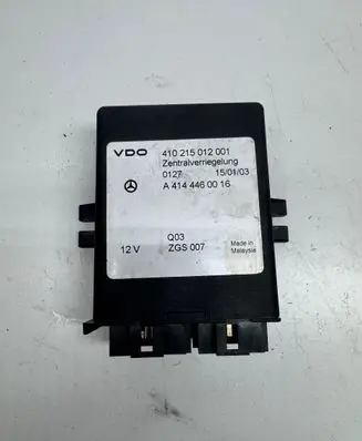 Mercedes-Benz Vaneo W414 Door central lock control unit/module 410215012001 0127 ZGS007