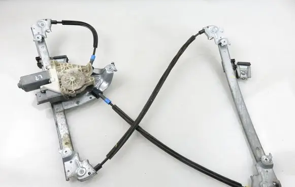 Peugeot 607 Front door window regulator with motor 9650734980