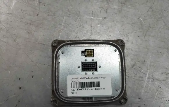 Mercedes-Benz S W221 Headlight ballast module Xenon A2218706389