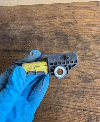 Airbag deployment crash/impact sensor