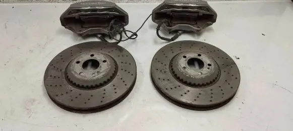 Mercedes-Benz S W222 Brake discs and calipers set A2224215100 20b40106004a 20b40105004a