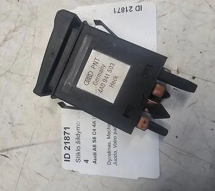 Windscreen/window heater switch