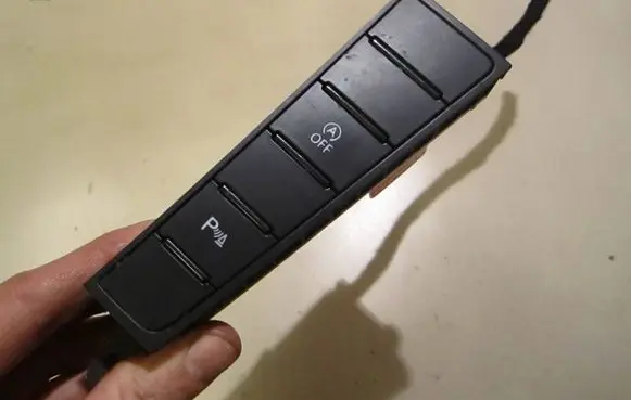 Volkswagen PASSAT B7 Parking (PDC) sensor switch 3AB927238K