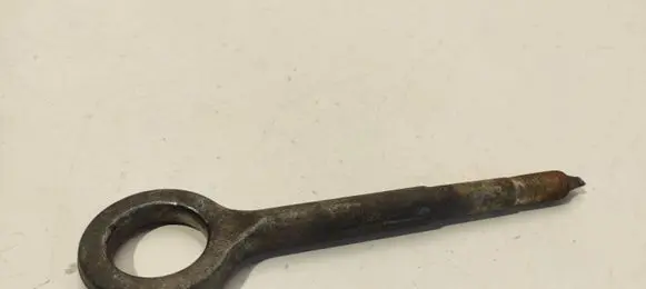 Towing hook eye