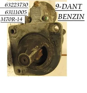 Fiat Bravo - Brava Starter motor 63223730 63111005