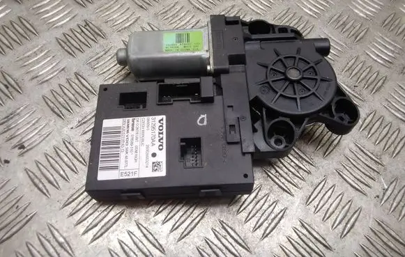 Volvo C30 Front door window regulator motor 31295170AA 5WK48977L