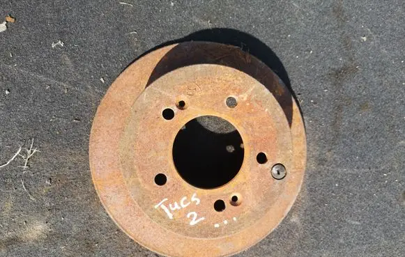 Hyundai Tucson JM Rear brake disc