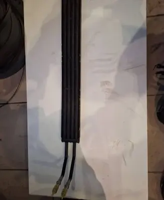 Porsche Cayenne (92A) Power steering radiator 7P5422885 V9517001